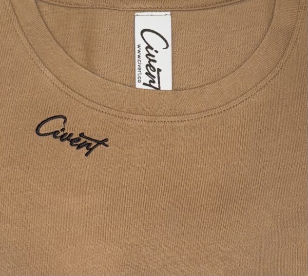 Civért Tee - Brown - Image 2
